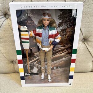 Barbie Hudson Bay Signature Doll 350 Anniversary HBC Limited Edition Stripes NIB